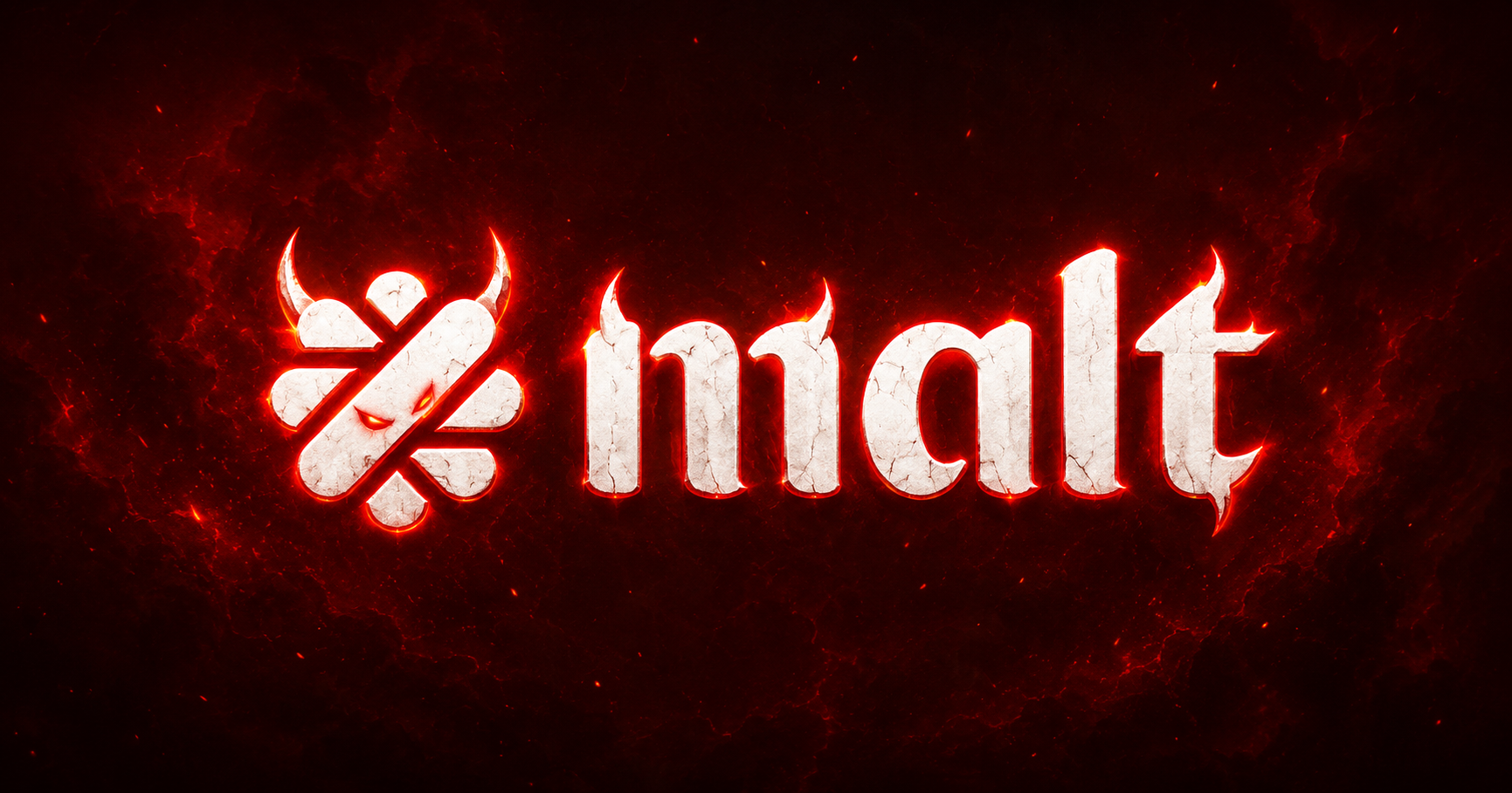 Malt — logo démoniaque
